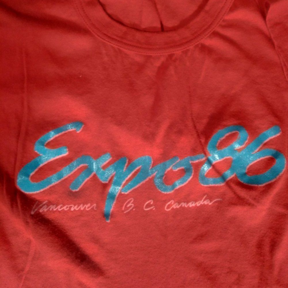 Vintage 80s Expo 86 Vancouver British Columbia T-Shirt
